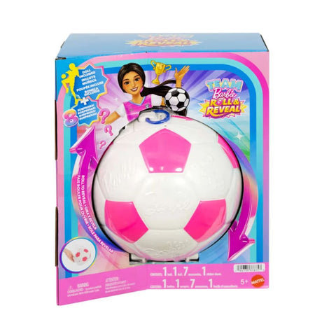 Barbie Roll & Reveal Soccer / Team Barbie Roll & Reveal (Muñeca Futbolista Sorpresa en Balón)