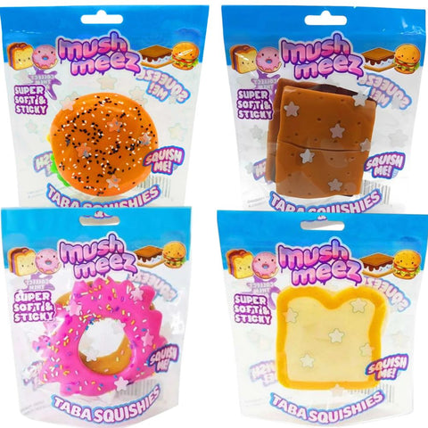 Mushmeez Layered Taba Squishies – Figura Sensorial Antiestrés Individual