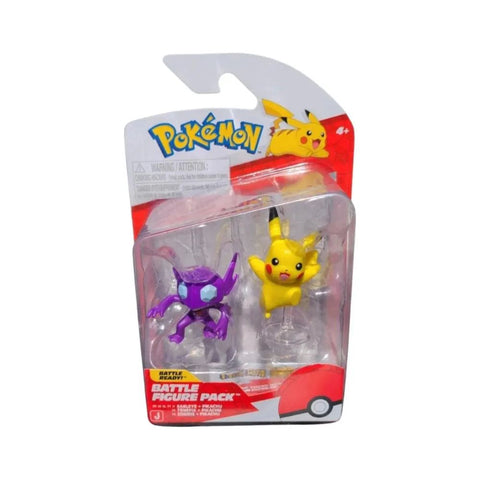 Pokemon Battle Figures Sableye + Pikachu