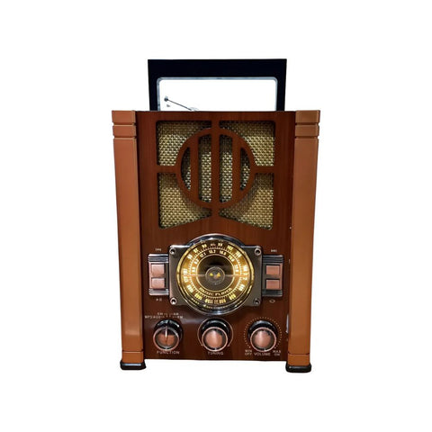 Bocina con Diseño Retro Bluetooth 3