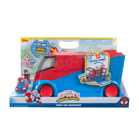 Marvel Spidey and His Amazing Friends Spidey Web Transporter Vehicle