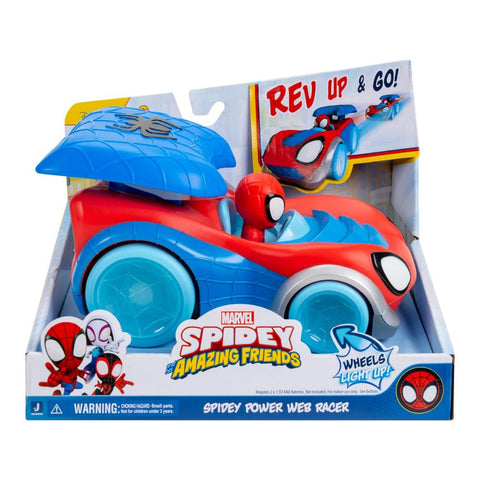 Marvel Spidey and His Amazing Friends Spidey Power Web Racer