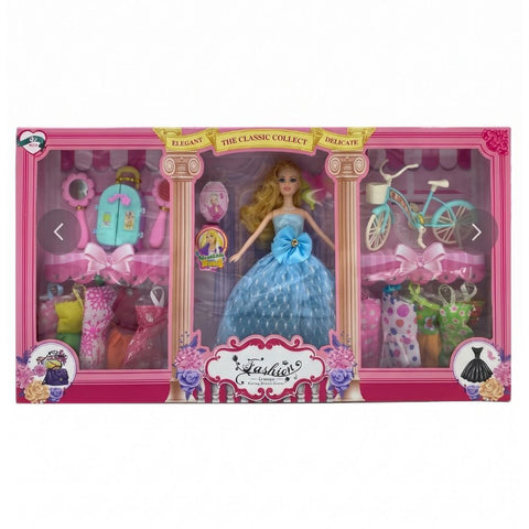 Set completo de muñeca princesa fashion — juguete por mayoreo