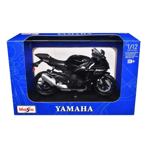Maisto 1:12 Diecast Motorcycle – Yamaha YZF-R1 (Negro)